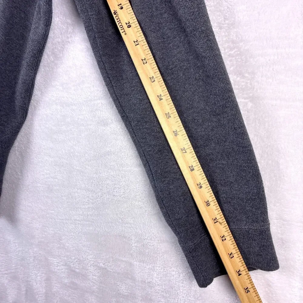Polo Ralph Lauren 1/4 Zip Sweater Mens XL Gray Red Pony Pullover Preppy Classic